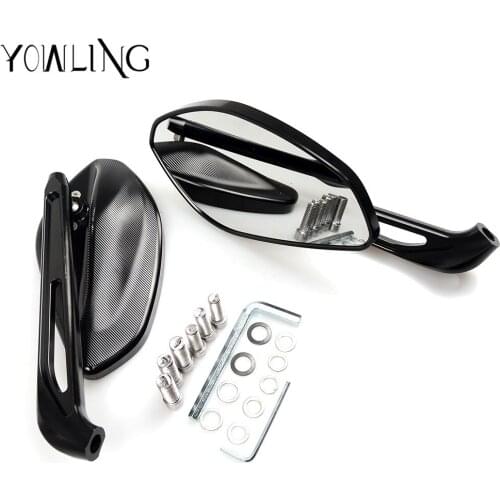 New Stripe Rearview Side Mirrors Stripe Rearview Mirrors for ducati monster 696 796 1200 s 821 889 1200 1199 1099 monster 696