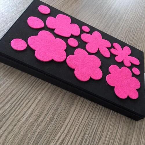 Multi petal shapes scrapbooking die, SMR-FL0125