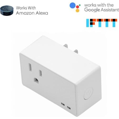 Smart Plug Wifi Socket AC 100V-240V US Plug Switch APP Remote Control Timing Function Voice Control for Alexa Google Home