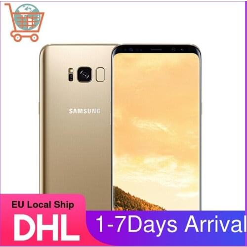 Samsung S8 Refurbished-Original Samsung Galaxy G950F, 4G LTE Mobile Phones G950 5.8" 4GB 64GB 12.0MP Android 7.0 Snapdragon 835