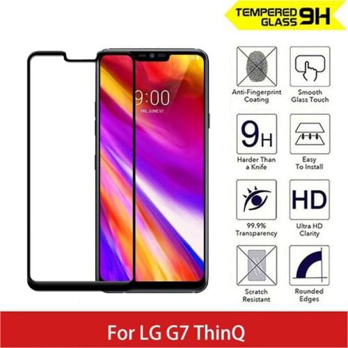 3D Glass For LG G7 ThinQ G7 Plus Power Full Cover Tempered Glass Screen Protector For LG G8 ThinQ G8S ThinQ G9 Protective Glass