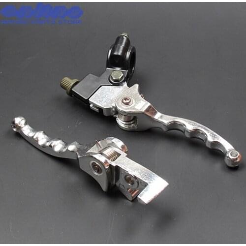 Aluminum Folding Clutch Lever Brake Lever For CRF KLX BSE Xmotos Kayo Pit BikeDirt Bike Parts