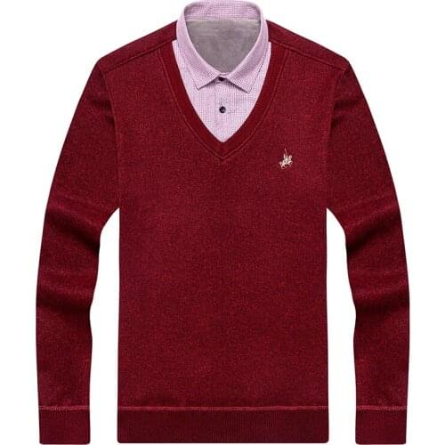 Aoliwen cashmere pillovers twinset fleece lining men Sweater cardigan keep warm for winter Comfortable shirts slim fit