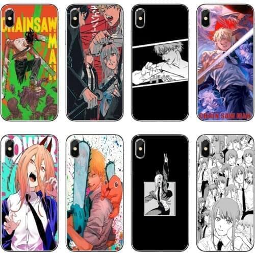 Chainsaw man anime Soft Phone Case For Samsung Galaxy A70 A60 A50 A40 A30 A10 A9 A7 A5 A3 A8 A6 Plus 2018 2017 2016
