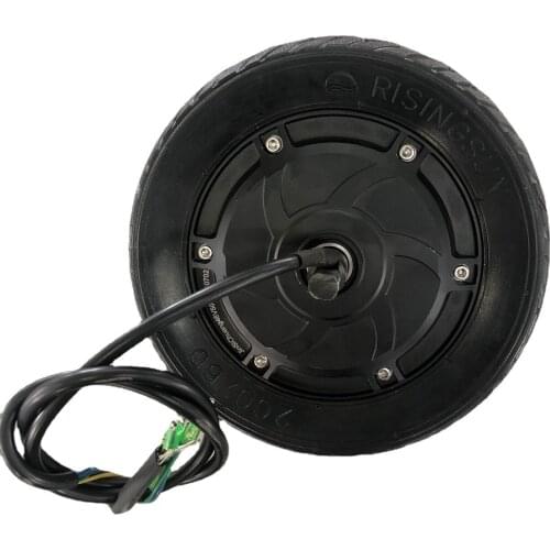 8-inch 500W wide tire drum brake hub motor high-power electric scooter motor non inflatable solid tire motor