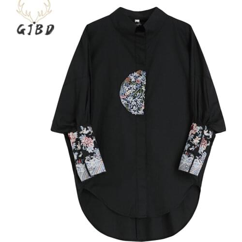 Блузки с вышивкой GJBD China At AliExpress