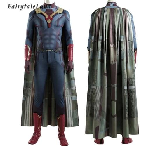 Superhero Vision Victor Shade Cosplay Costume Halloween Clothing Digital Printed Jumpsuit Latex headgear Complete Outfit