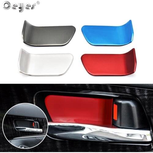 Ceyes Car Styling For Toyota Crown Alphard Vellfire 30 Series Door Handle Wrist Bowl Trim Sticker Covers Interior Chrome Case