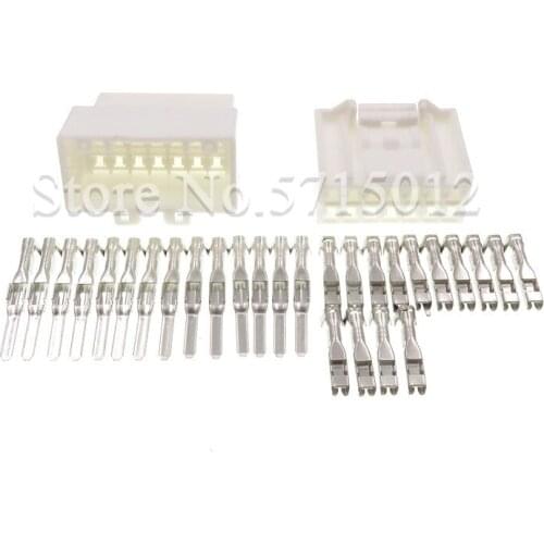 14 Hole 936199-1 Female Male Automotive Wire Harness Connector Electrical Cable Socket With Terminals