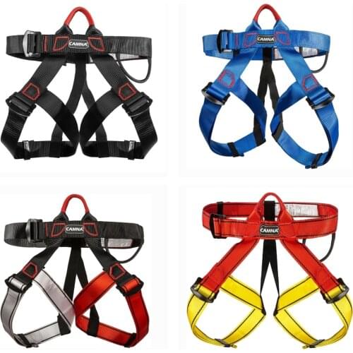 Half Body Safety Rock Climbing harness belt Tree Climbing Rappelling Equip Tree Harness Climbing Kit Men Fall Protection