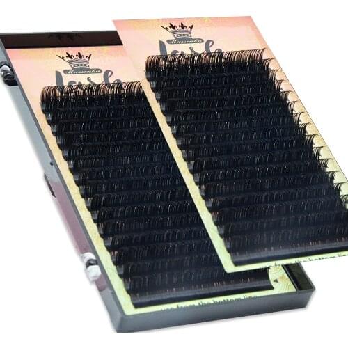 MASSCAKU Super Soft All size C D Curl Mink Eyelashes Extension Individuals Classic Lashes Wimper Fake False Eyelashes
