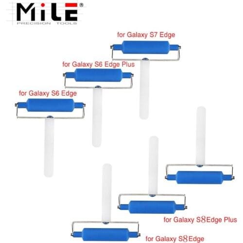 MILE Silicone Roller Wheel for Samsung Galaxy S7/S8 Edge,S6Edge,S6 EdgePlus, LCD OCA Film Polarizing Refurbish Paste Tool