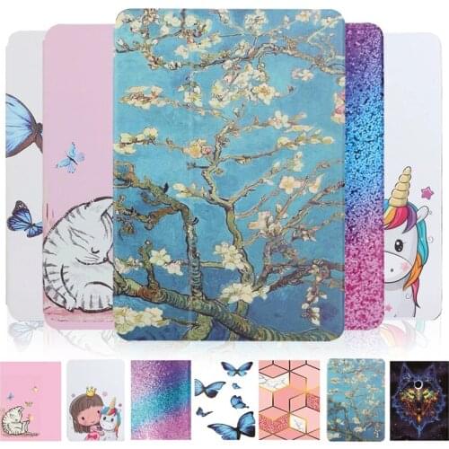 Cute Unicorn Cat Tablet Funda For Lenovo Tab M10 FHD Plus Case 10.3" Flip Cover For Lenovo Tab M10 Plus Case TB-X606F TB-X606X