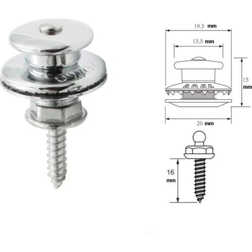 10 PCS New Snap Fastener Upper Part Lower Part Brass RV Canvas Canopies On Boats Kayak Accessories Boat Accessories Marine