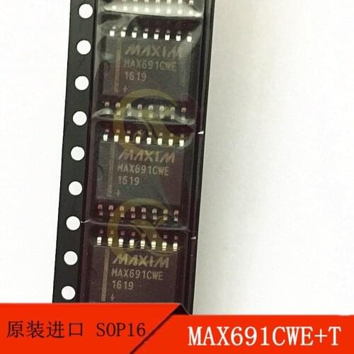 4PCS MAX691CWE+ T WSOP16 MAX691 microprocessor control circuit original products