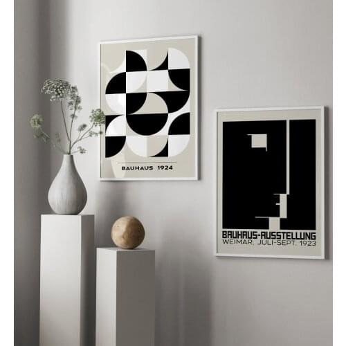 Abstract Geometry Vintage Wall Art paper Canvas Painting Fashion Nordic Posters And Print Gallery Decor Pictures For Living Room