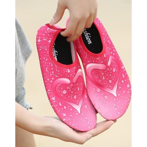 Water Schoenen Lover Aqua Shoes Swimming Socks Pink Summer Beach Shoes Seaside Yoga Sneaker Slipper Men Women Zapatos Hombre