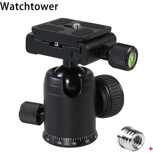 Dslr Ballhead Panorama Rotating Photograph Tripod Head Camera Video Mount Monopod Support Camera Accessories Ball Head