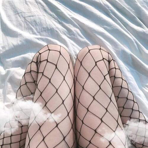 Hot Selling Long Sexy Fishnet Stockings Pantyhose Mesh Lingerie Skin Thigh High Stocking For Women Bdsm Bondage
