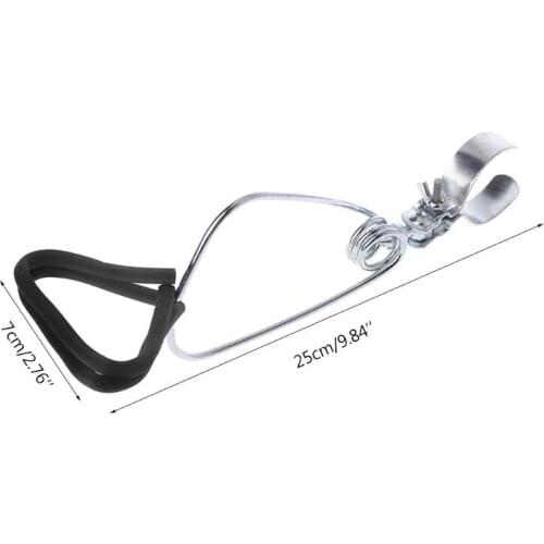 Metal Reptile Pet Light Heating Lamp Clamp Holder For Ceramic Bulbs Heater Q1JA