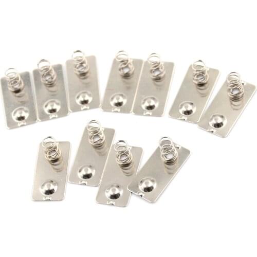 New 10PCS AA Battery Positive Negative Conversion Spring Contact Plate