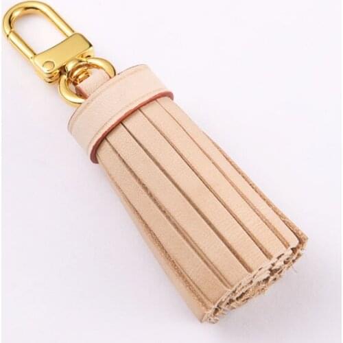 2021 New Luxury Famous Brand Genuinel for Keys Car Key Chain Key Ring Women Bag Pendant decoration female bag accessories