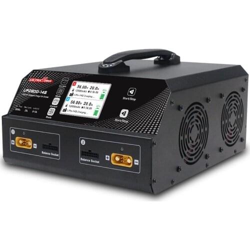 New Arrival! Ultra Power 220V 2800W UP2800-14S 6-14S Lipo/LiHV Battery Balance Charger for RC Plant Protection Drone