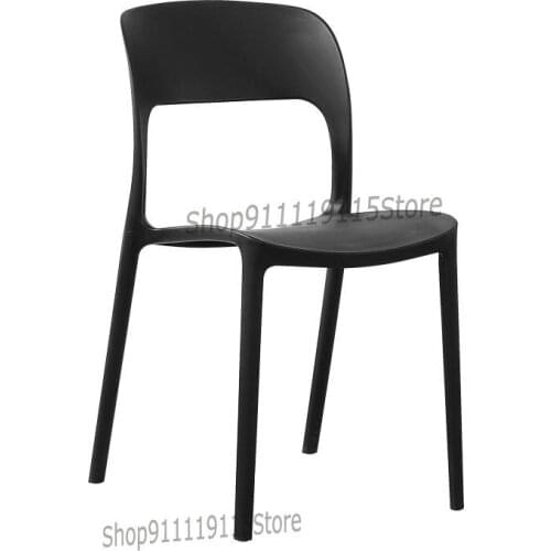Plastic Chair Adult Back Home Adult Training Chair Nordic Simple Fashion Dining Chair Plastic Chair Net Red Desk Chair