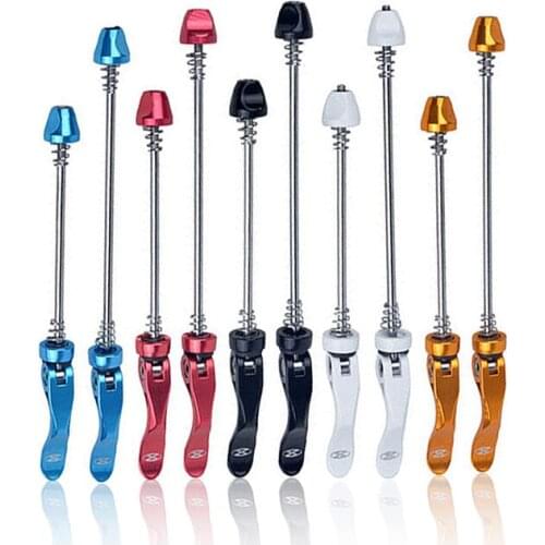 Mountain road bike bicycle wheel flower drum fast demolition of the front and rear axle screw aluminum chrome steel alloy quick