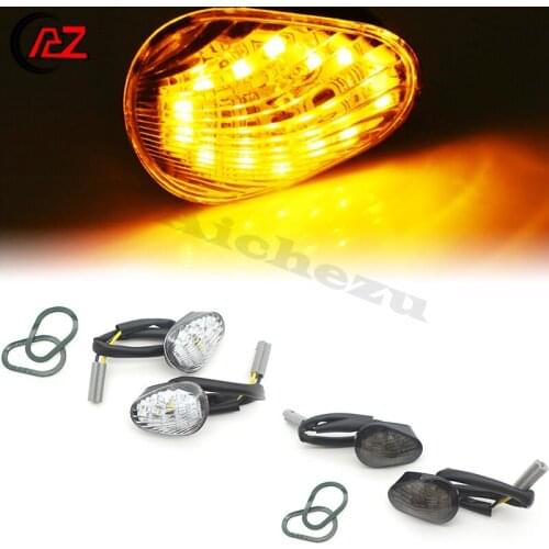 ACZ Motorcycle Left&Right LED Turn Signal Lights Shift Light Blinker Indicator Flashers Lamp For YAMAHA YZF R1 R6 R6S 2003-2014