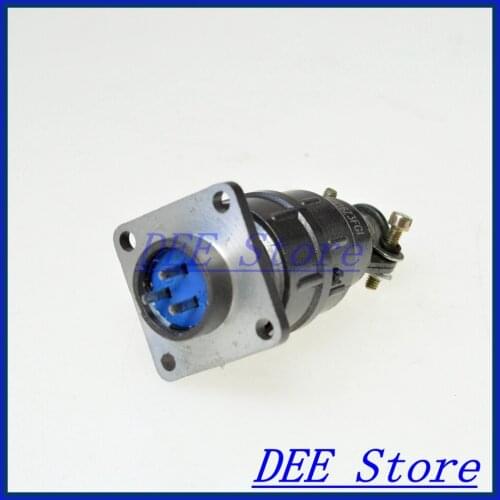 AC 250V 12A P16-3 16mm 3 Pin Waterproof Aviation Plug Panel Connector