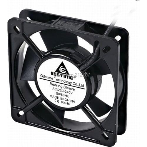 1PCS 11025 AC 11CM 110 x 110 x 25MM 110*110*25MM Cooler Cooling 220V Fan