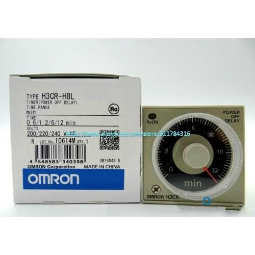 100% new original Omron time relay H3CR-H8L M s AC220 / 240