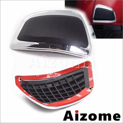 2pcs Motorcycle Saddle Bag Protector Trim for HONDA Goldwing 1800 GL1800 F6B 2012-2017 Chrome Pommel Box Decorative Cover Case