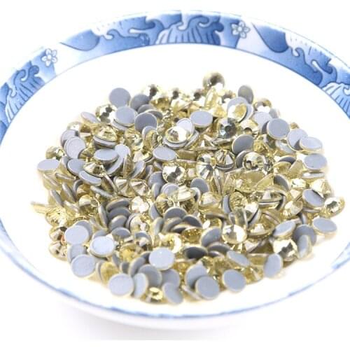 20 packs of Jonquil color hot fix ss34 stones shipped by Aliexpress standard shipping