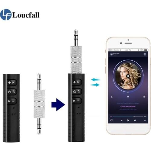 3.5mm Wireless Handsfree AUX Stereo Music Audio Receiver Adapter Mini 3.5mm Jack Bluetooth Car Kit for Speakers Headphone Z2