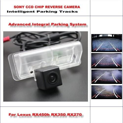 Auto Intelligentized Reverse Camera For Lexus RX450h/RX350/RX270 2010-2014 Rear View Backup Dynamic Guidance Tracks CAM