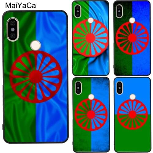 Gypsy Romani Roma Flag For Redmi Note 8 T 9 Pro 7 9S 9A 9C For Mi 10 Ultra Note 10 Lite Case For POCO X3 F2 Pro