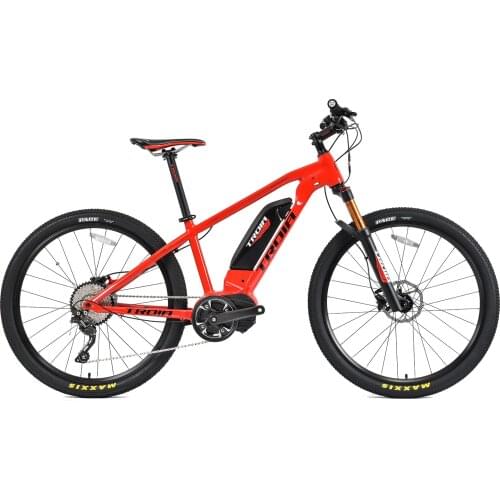 27.5inch XC Cross Country electric aisst bicycle 36v lithium battery 450w torque force senson mid-motor shimano 11 speed emtb