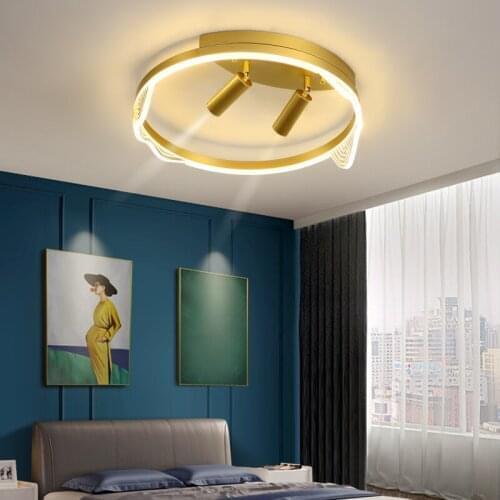 Creative modern led Sportlights ceiling lights living bedroom study balcony indoor lighting Bedroom Surface Mount Ceiling Lamp