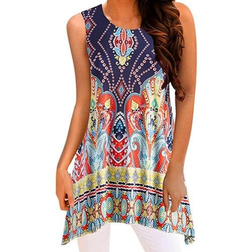 Lecopike Sleeveless Blouses