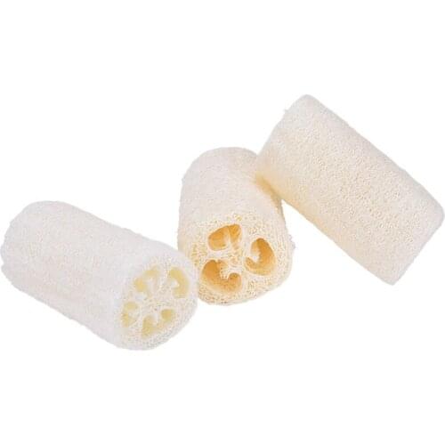 Natural Loofah Bath Body Shower Sponge Scrubber Pad Hot For Home Supply