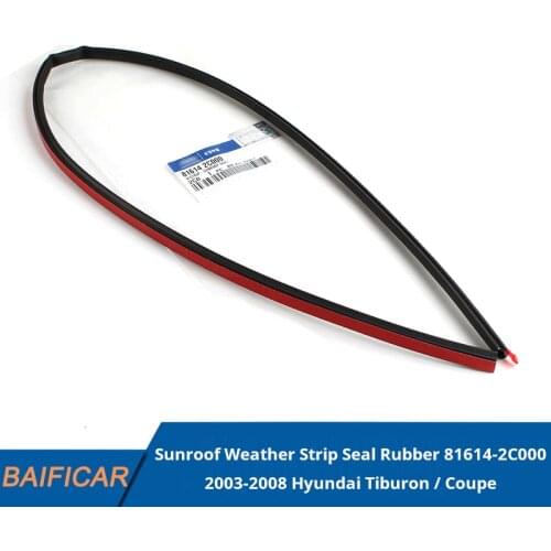 Baificar Brand New Genuine Sunroof Weather Strip Seal Rubber 81614-2C000 For 2003-2008 Hyundai Tiburon Coupe