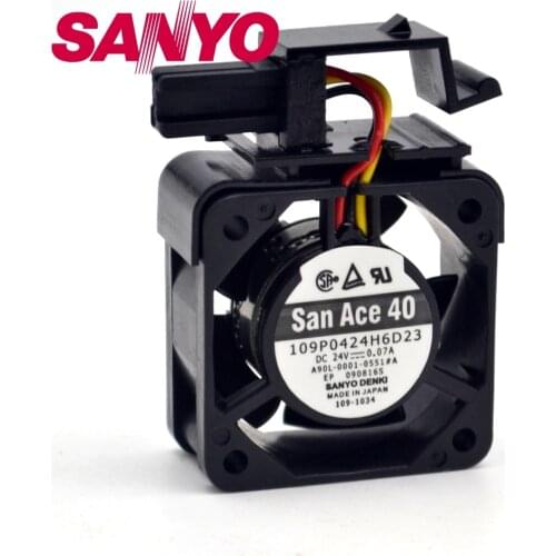 New Original 109P0424H6D23 with frame 24V 0.07A 4020 4cm 40mm cooling fan 40*40*20mm