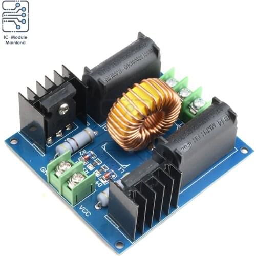 10A 200W ZVS Driver Board for Tesla Coil Power Supply PCB 12V 30V Boost High Voltage Generator Induction Heating Module System