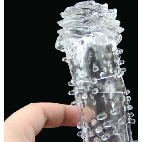 Rose flower Condoms Penis Extension Penis Extender Sex Products dick Cock Rings Delay Reusable Penis Sleeve For Men
