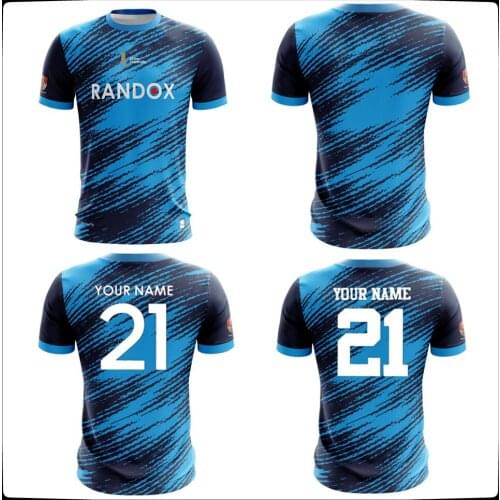 Ulster University Short Sleeve Training Top Marine Blue size S-M-L-XL-XXL-3XL-4XL-5XL