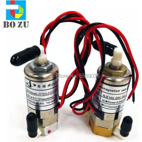 2pcs Large format solvent printer spare part JYY Solenoid valve elbow head JYY electromagnetism valve for Phaeton Myjet printer