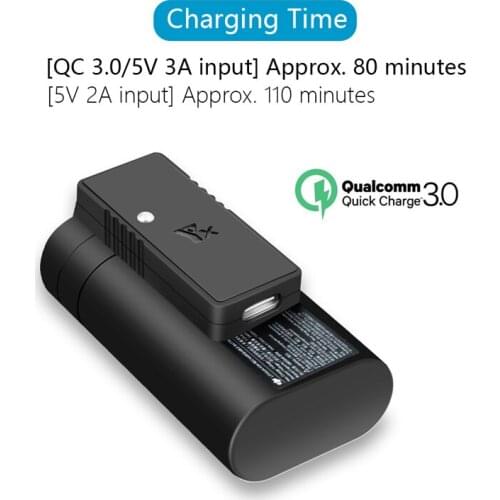 Mavic mini Battery Charger USB type-c port Adapter QC3.0 Fast Charging for dji mavic mini drone Accessories
