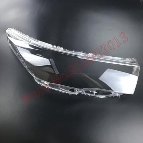 For Toyota Highlander Car Protective cover headlights glass lamp shade shell lamp transparent cover 2015-2017